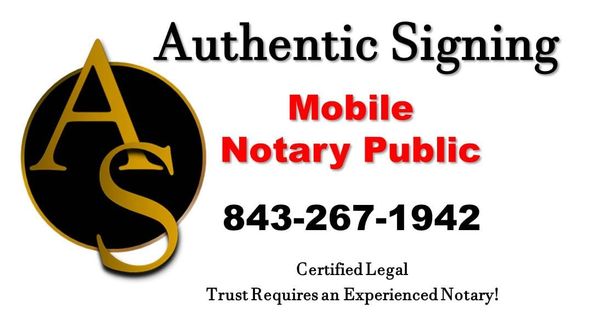 Authentic Signing Mobile Notary Public