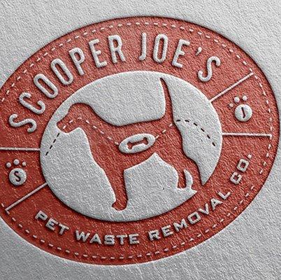 Logo design for Scooper Joe's pet waste removal company in Wichita, Kansas.