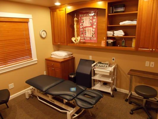 State-of-the-art treatment room.