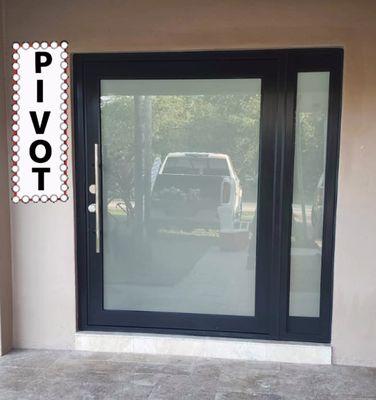 Exclusive and Luxurious Pivot Door.