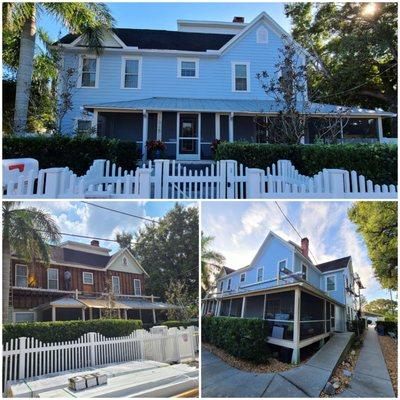 Complete exterior renovation of an 1895 home with James Hardie Siding.