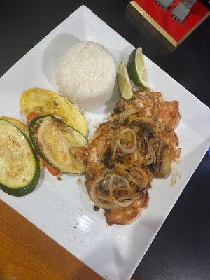 Bistec de pollo