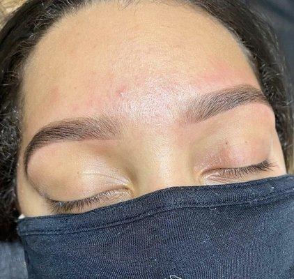 Brow wax w/ tint