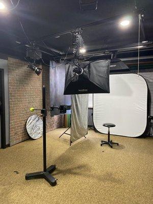 Our in-house studio set up open for headshots every day!