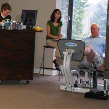 Patient taking Therapy in Physical Therapy Center  Fairfax, VA