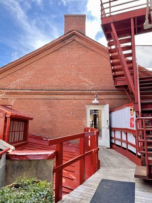 Circle Gallery from the walkway, January 2021.