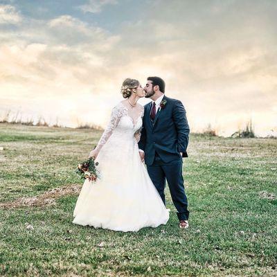 Shane and Sarah just after the wedding ceremony!