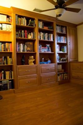 custom library cabinets Largo, Fl