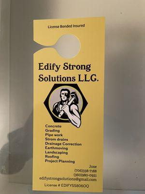 Edify Strong Solutions