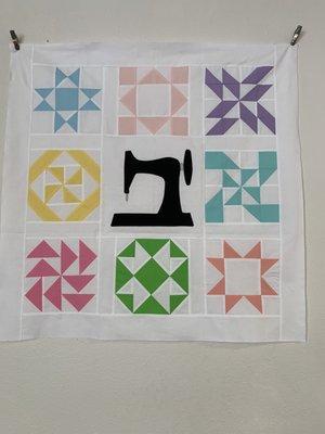 Our Current Quilt Block of the Month. We meet the 3rd Tuesday. Call for more info. 618-655-0433