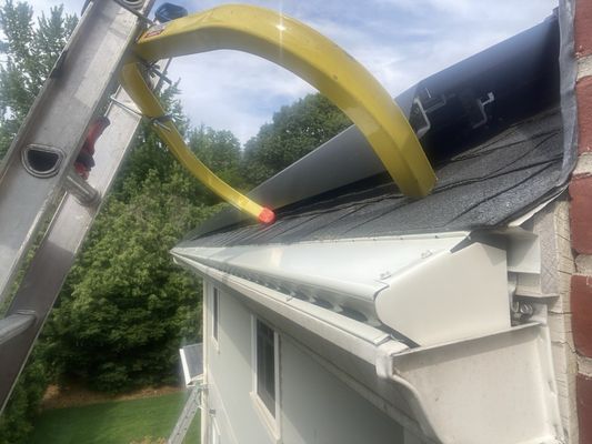 Stop cleaning your gutters, we guarantee it!