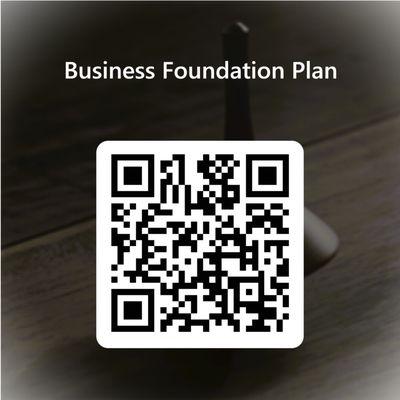 QR Code for Business Foundation Plan for customers to download.