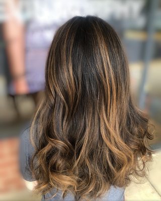 Balayage & Hair cut