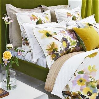 Designers Guild- Bold Elegant Patterns Duvets & Shams to accent the well healed home.