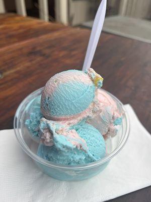 cotton candy ice cream