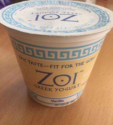 Zoi Vanilla Greek Yogurt