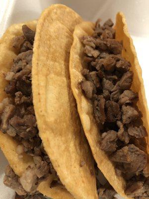 Carne asada crispy tacos