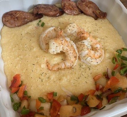 grits and shrimp