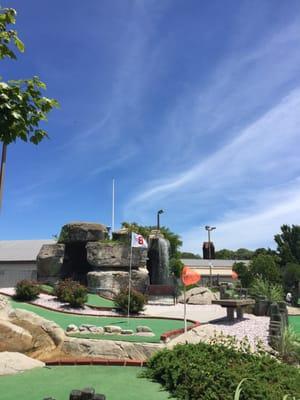 Best mini golf in town! Waterfall, trees, challenging and entertaining course. Loved this place.