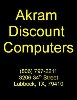 Akram Discount Computers