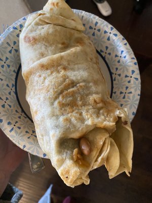 Carne asada burrito