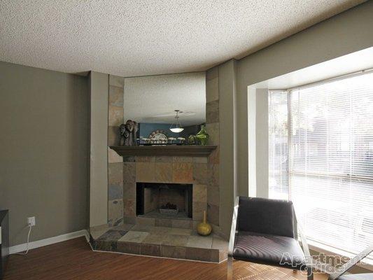 Bellaria Townhomes Fireplace