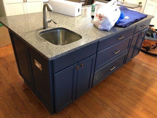 Kitchen Cabinet Refinishing- Willamette, IL.