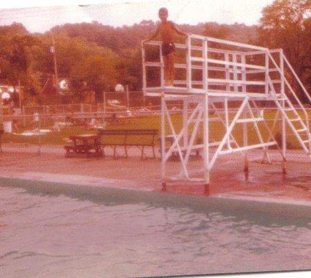 The old High Dive . Sadly it was removed a long time ago