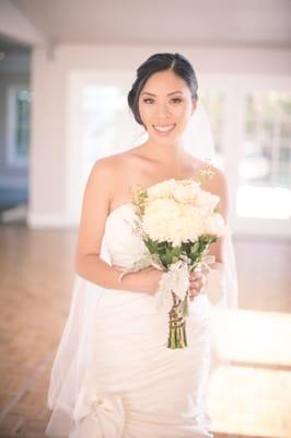 Bridal updo