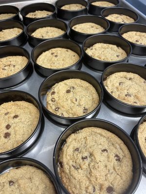 Classic Chocolate Chip Cookies straight out of the oven