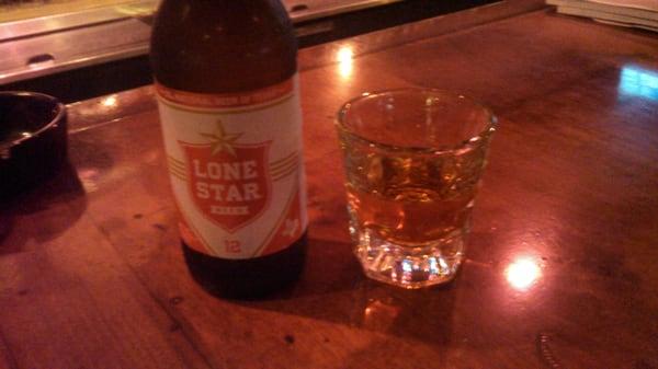 Lone star and jameson