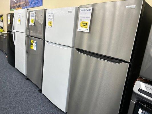 Landlord-friendly top-mount freezer refrigerators available