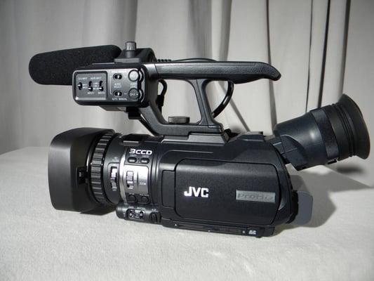 JVC camcorder can be checked out for FREE!