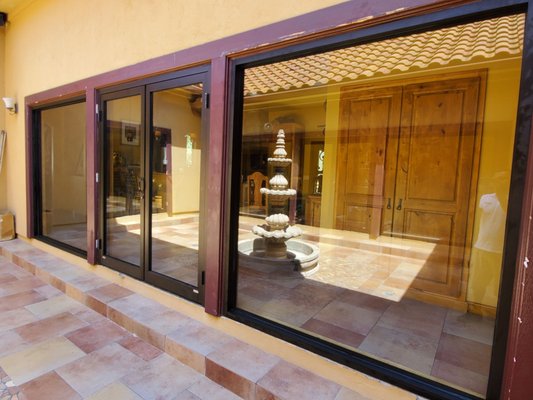 Frameless glass and windows