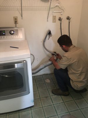 Dryer repair  replaced ,gas valve coils