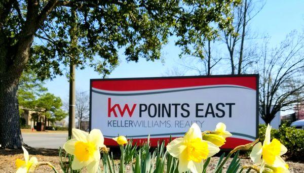 KW Points East Business Sign.