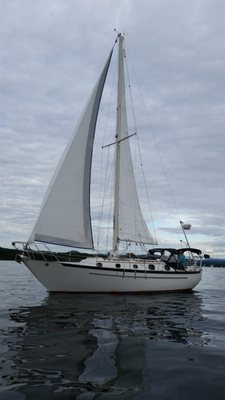 Welcome aboard Arioso!
 Sail Malletts Bay.com