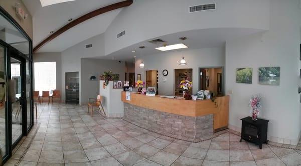 Panorama of our front office