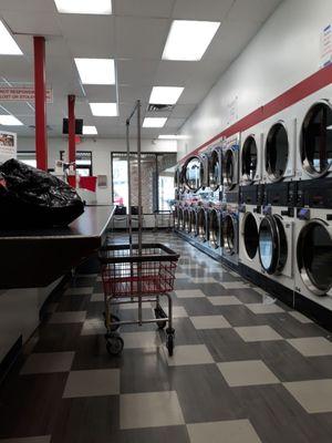 Dryers. Clean facility.