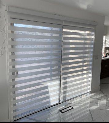 Hunter Douglas Banded shades