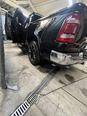 Wash and wax on this beautiful truck