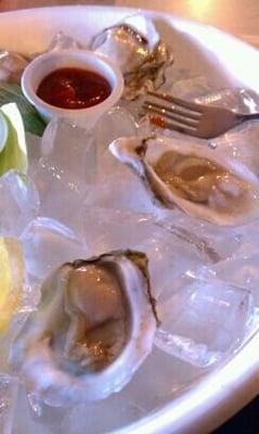 Good oysters very nice.