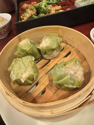 Wasabi infused dumplings forgot the name