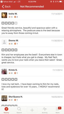 REAL REVIEWS THAT YELP HIDE