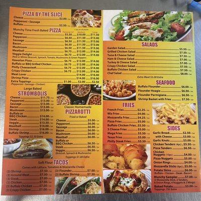 Updated MENU