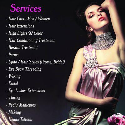 Eyebrow Threading, Eyelash Extensions, Waxing Services