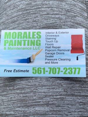 Morales Painting & Maintenance