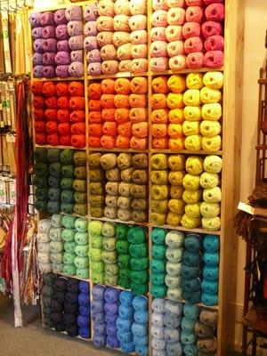 The wall of color!