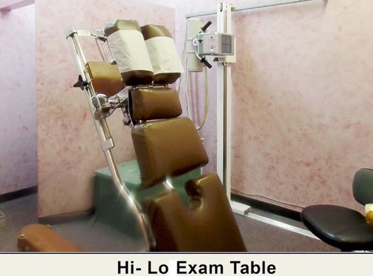 Exam table