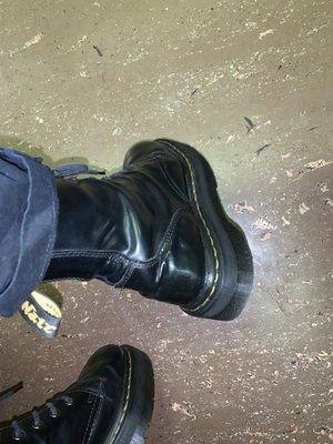 Recovered boots!